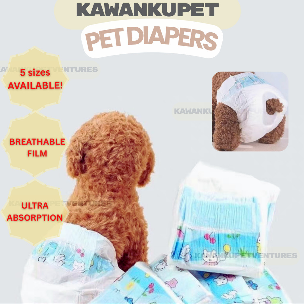 PET DIAPERS LAMPAIN KUCING DiaPERS KUCING 宠物纸