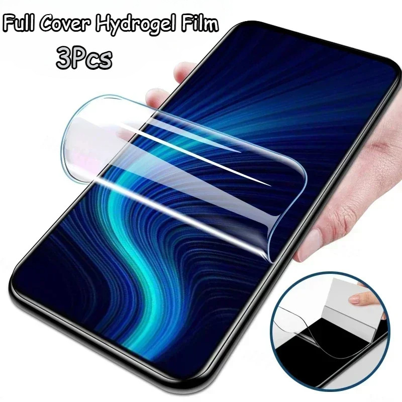 OppoA5 A5Pro A3Pro A2Pro 3 ชิ้น Full Cover HD Clear Soft Hydrogel ฟิล์มสําหรับ Oppo A5 A3 A2 Pro 4G 