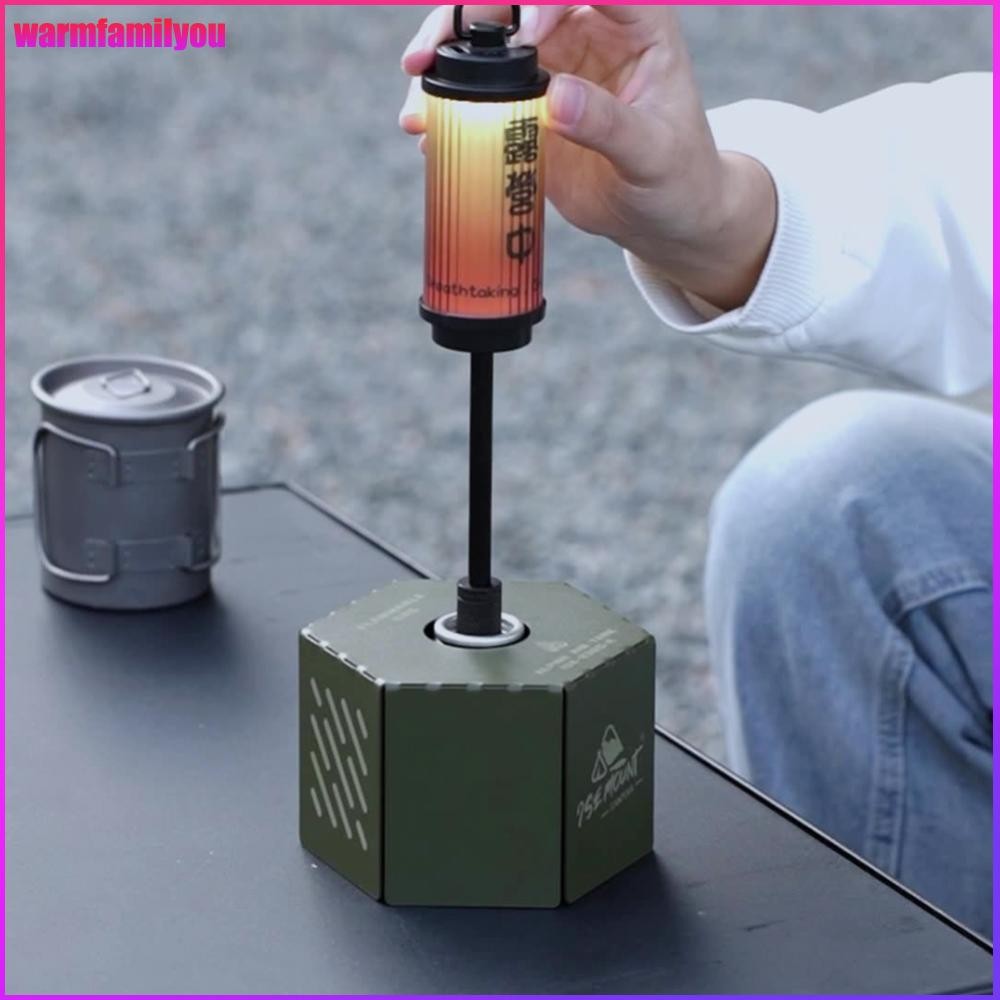 warmfamilyou Camping Gas Can Cases Metal Gas Canister Protective Covers for Outdoor Camping F