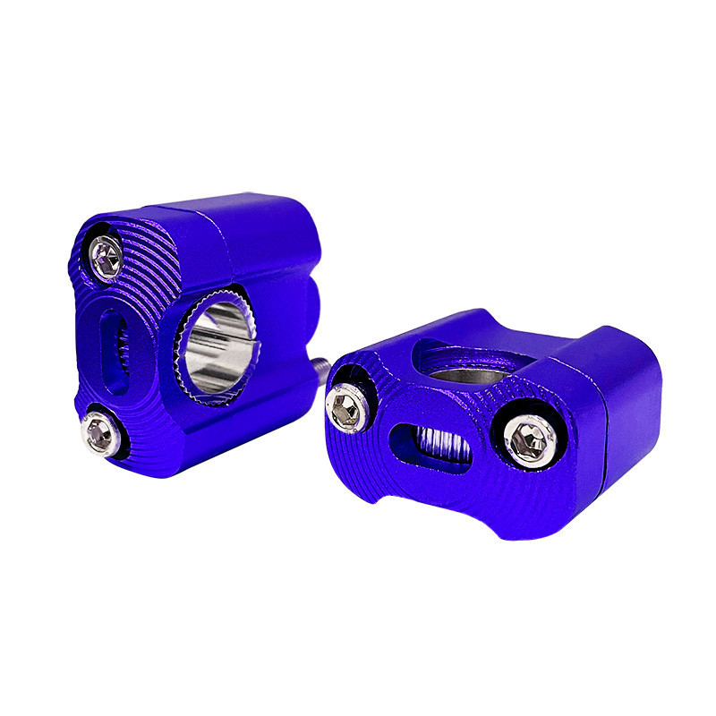 【SOEVA】 ตุ๊กตาแฮนด์ อลูมิเนียม CNC ยกเยื้องปรับแฮนด์ ใส่ได้ทั้งแฮนด์ผอม-อ้วน 22mm 28mm 1คู่ - รูปที่ 5