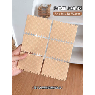 ที่ใส่เล็บเล็บร้านเล็บกาวสองหน้าทุ่มเทโปร่งใสไม่ทําเครื่องหมายคริสตัลวุ้นกาวสติกเกอร์สวมใส่