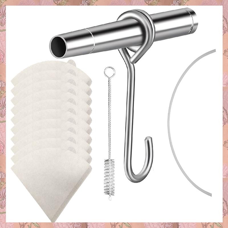 [h3w732xnj.ph] Maple Syrup Tapping Kit Maple Syrup Collector สแตนเลส Maple Faucet Tip Maple Syrup กร