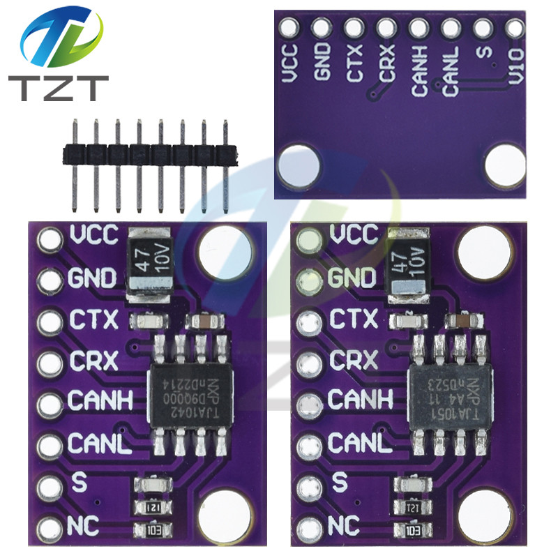 TJA1042 TJA1051 การบริโภคพลังงานต่ําความเร็วสูงและโมดูลรับส่งสัญญาณ CAN TJA1051T TJA1042 สําหรับ Ard
