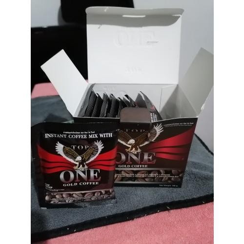 สุดคุ้ม โปร 2 แถม 1 กล่อง กาแฟท๊อปวัน โกลด์ TOP ONE Gold coffee  1กล่อง บรรจุ 10 ซอง x 3 - รูปที่ 4