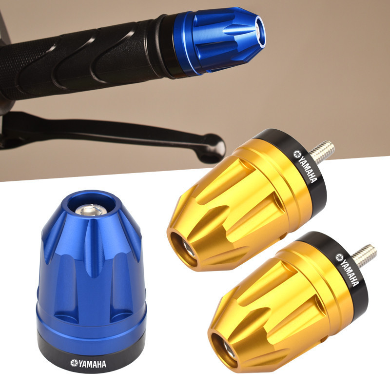 สําหรับ YAMAHA YZF-R3 R25 MT03 MT25 CNC อลูมิเนียมอัลลอยด์ Handle Bar End Plugs Balancer Grip Caps