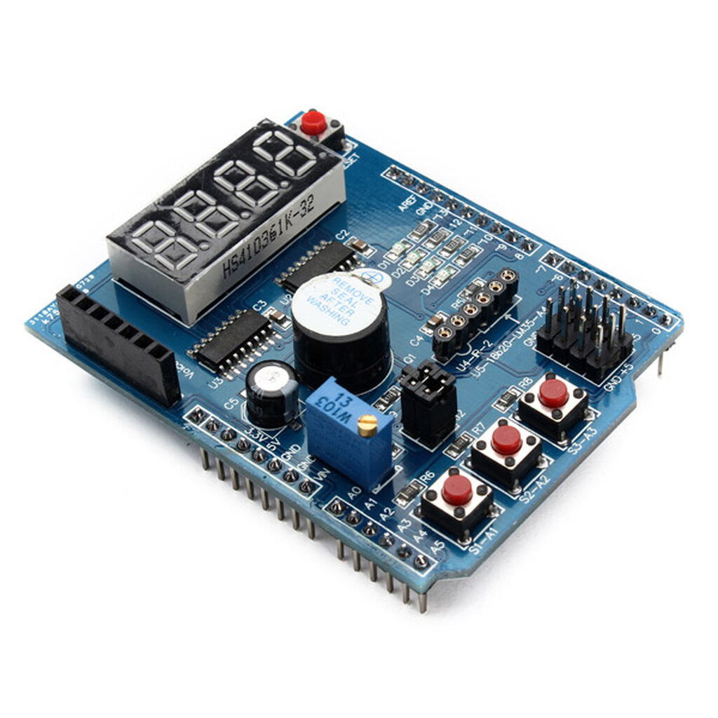 Arduino Multi-function Expansion Board (Basic Learning Kit) บอร์ดทดลอง Arduino Shield