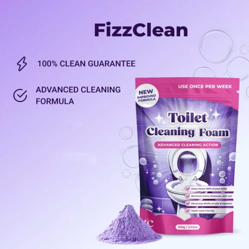 Fizzclean toilet foam cleaner ราคา ถูกที่สุด ดีลบีเคเค แกลเลอรีภาพที่ 7
