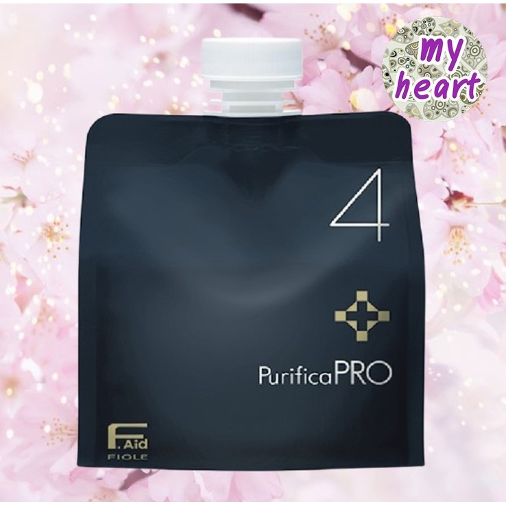 FIOLE Purifica Pro 4 600 g ทรีทเม้นท์สำหรับผมเสียหายปานกลาง
