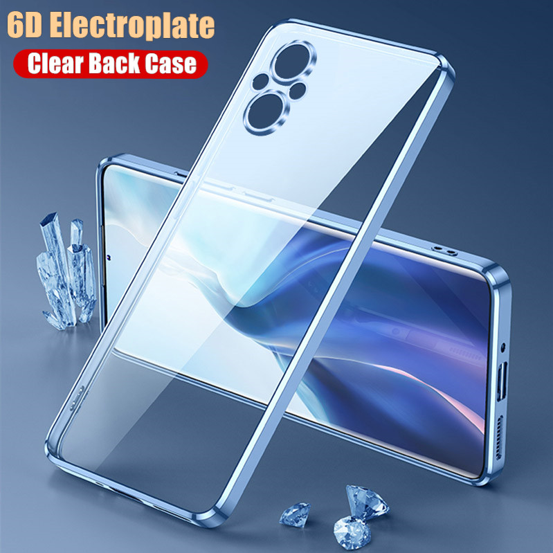 สําหรับ OPPO Reno8 Z 5G CPH2457 Slim Soft Clear Silicon ป้องกัน Jelly กรณีคริสตัล Anti-yellowing Ele