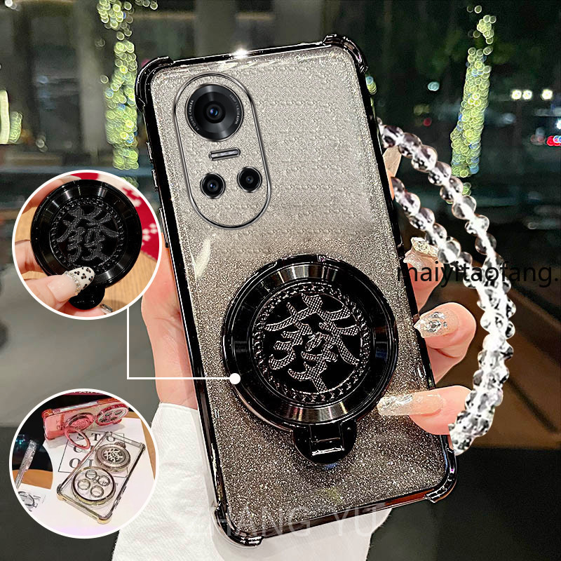 ใหม่case สําหรับ OPPO reno 10 Pro เคสโทรศัพท์กันกระแทก 3D Wealth Bracket สร้อยข้อมือใหม่เคสโทรศัพท์ DDXXA1 ราคา ถูกที่สุด ดีลบีเคเค แกลเลอรีภาพที่ 6