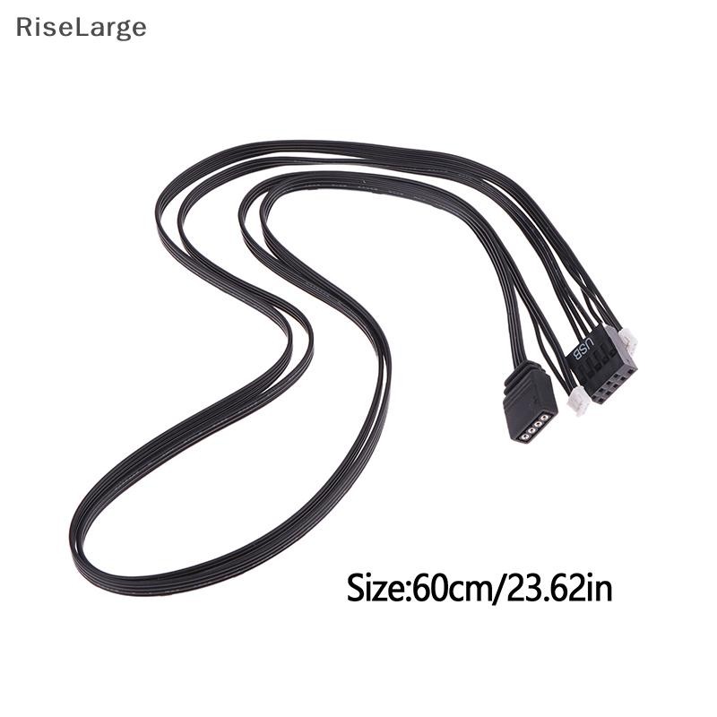 [RiseLarge] 2 ชิ้นใหม่ AMD Ryzen Wraith Prism Wraith Max Fan RGB Light เมนบอร์ดควบคุม Sync Cable ใหม่