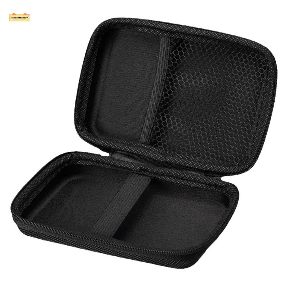 Fitnessfactory EVA Hard Storage Case Bag, Hard EVA Oxford Storage Box Portable Zipper, Microphone Ba