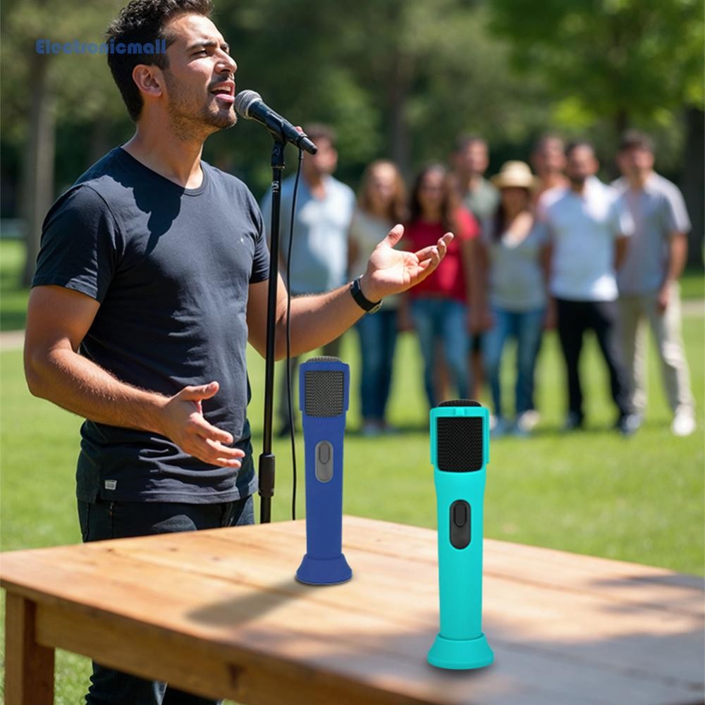 เคสซิลิโคนป้องกันการม้วนสําหรับ JBL PartyBox ไมโครโฟนไร้สาย [ElectronicMall01.th]