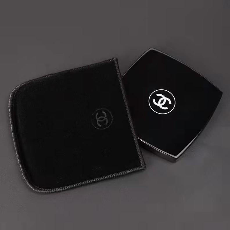 กระจกแต่งหน้าพับกระจกแต่งหน้าทรงสี่เหลี่ยมสองด้านพลิกกระจกแบบพกพา - รูปที่ 2