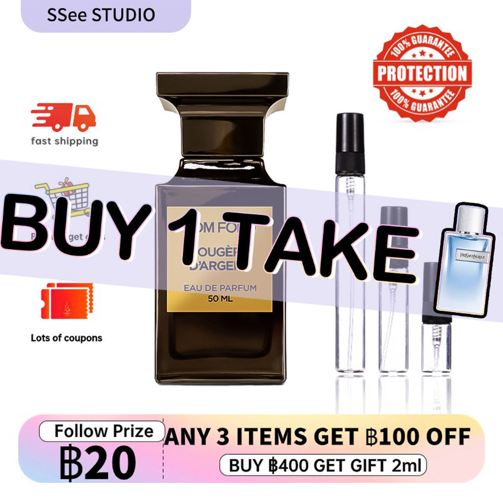 【 น้ำหอมที่ขายดีที่สุด】Tom Ford Noir de Noir EDP 2ml/5ml/10ml น้ําหอมขนาดทดลอง น้ําหอมพกพา