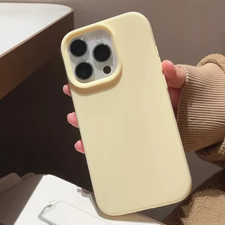 ซิลิโคนเหลวเคสโทรศัพท์สําหรับ ไอโฟน 16 15 14 13 12 11 มือโปร สูงสุด 16 14 15 บวกปลอกป้องกันการลื่นป้องกันลื่นกันกระแทกเคลือบผิวรู้สึกนุ่มปก