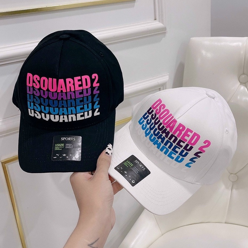 หมวกเบสบอล DSQUARED2 สินค้าคุณภาพสูงมีป้ายเต็ม หมวก Dsquared2 สินค้ามาตรฐาน MU98