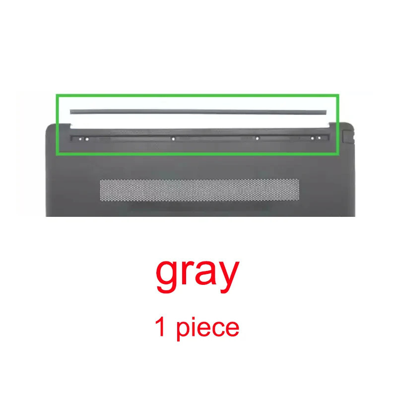 แล็ปท็อป lowe ฝาครอบยางสําหรับ HP 15S-DU 15S-DY 15S-GR 15S-GW 15S-DW 15S-CS 250 G8 255 G8 256 G8 250 255 G8 250 255 G9 TPN-C139 ด้านล่างสีเทาเท้า pad