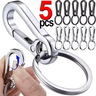 1/3/5 ชิ้น Gourd Buckle Carabiner พวงกุญแจ - เข็มขัดเอวคลิปพวงกุญแจ - Anti-lost Unisex Key Chain อุปกรณ์เสริม