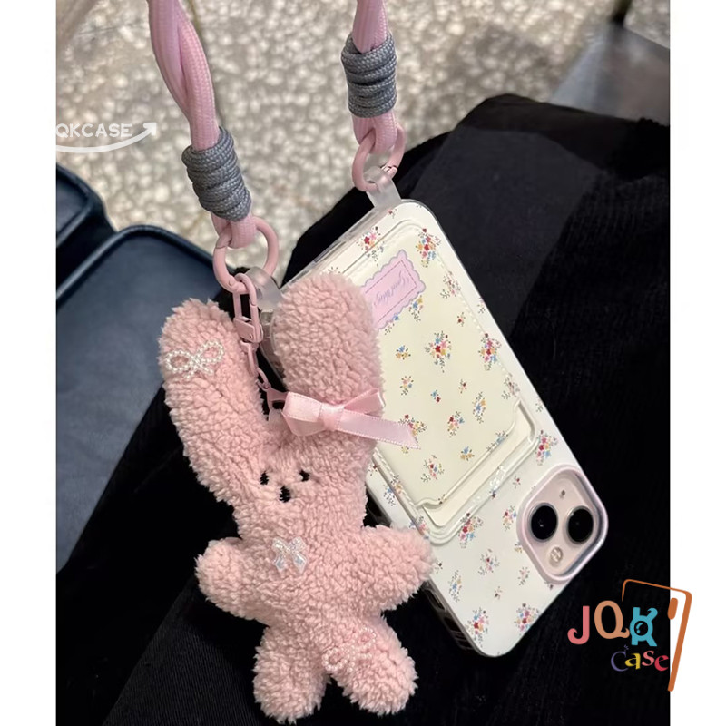 เคสไอโฟน แมว ผีเสื้อ น่ารัก สำหรับ IPhone 15 16 13 12 11 14 Pro Max X XR XS 8Plus 7Plus Max 7 8 Plus SEกล่องใส่บัตร เคส