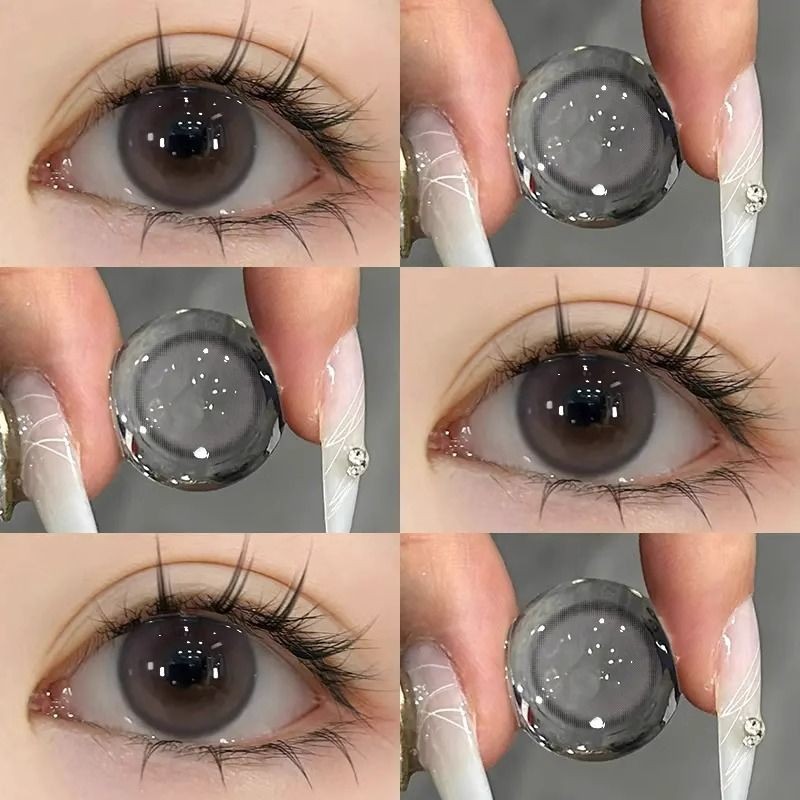 （COD) -1.00~-6.00 🍬คอนแทคเลนส์สี🍬 คอนแทคเลนส์ครึ่งปี คอนแทคเลนส์ คอนแทคเลนส์สายตาสั้น 14.0mm/14.5mm 