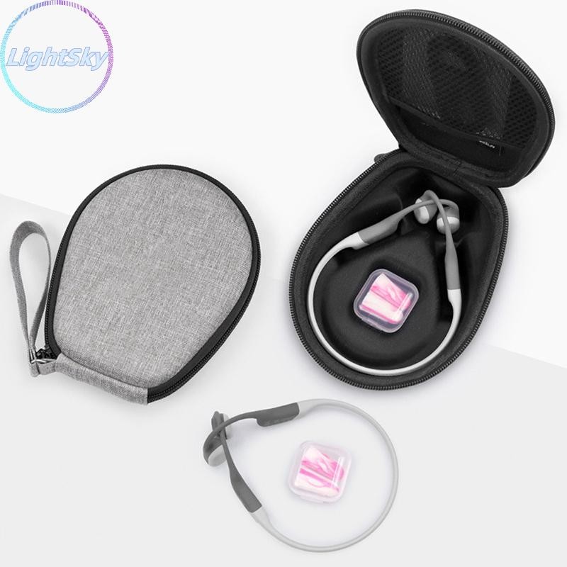 LightSky Roadfisher แบบพกพากระเป๋าเดินทางกันกระแทกกล่อง Hard สําหรับ Shokz Bone Conduction หูฟัง AS650 AS660 TH