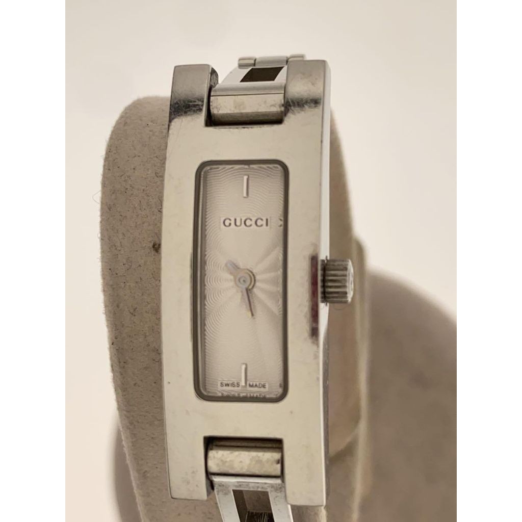 GUCCI Womens Watch Quartz Analog Stainless Steel WHT SLV SS 3900L Direct from Japan Secondhand