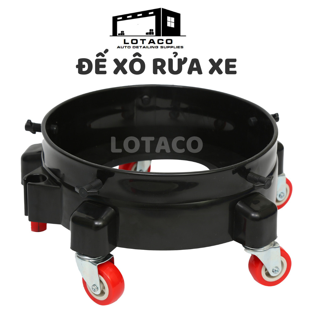 [VIETNAM SHOP] ฐานหมุนสําหรับถังล้างรถ ฐานแบบพกพาสําหรับถังล้างรถ Lotaco