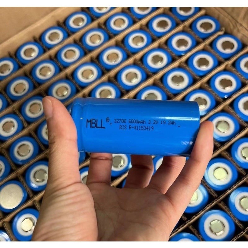 [พร้อมส่ง] แบตเตอรี่ลิเธียมฟอสเฟต 32700 32650 3.2v 6.0-6.5Ah LiFePo4 Rechargeable Lithium iron phosp