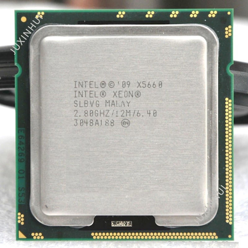 Intel Xeon X5650 X5660 X5670 X5675 X5680 X5690 cpu รองรับ X58 เมนบอร์ด 6 core/12 เส้นด้าย LGA 1366