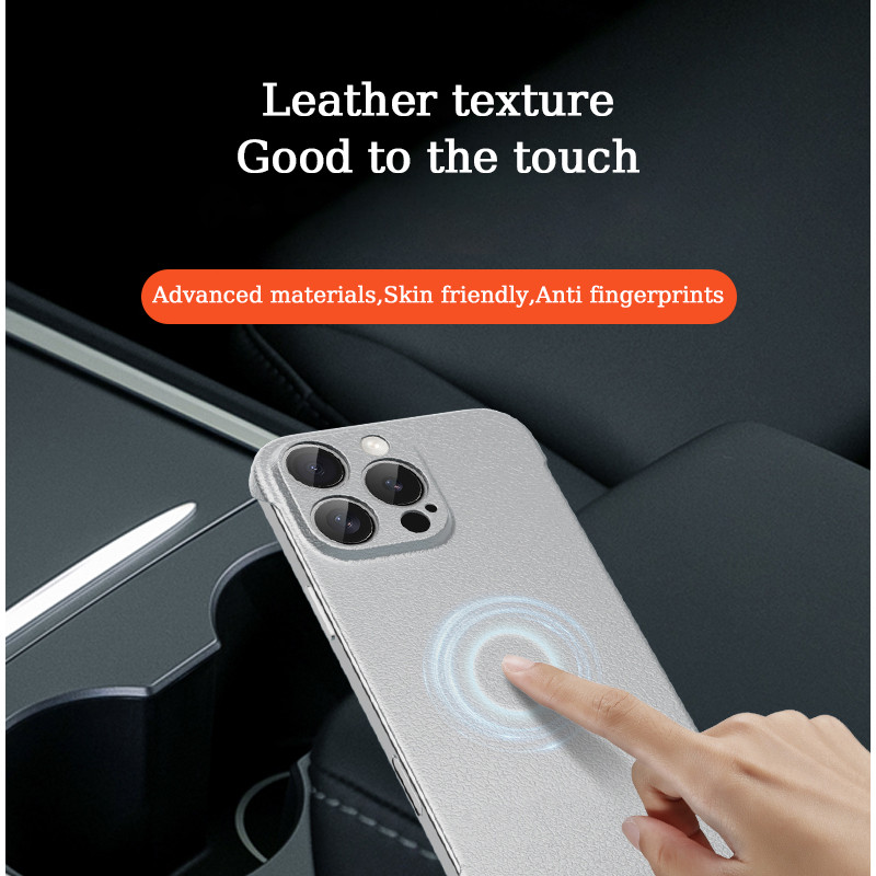 ธุรกิจlitchi GrainหนังพลาสติกสําหรับXiaomi Poco F7 Ultra F6 F5 Pro X7 X6 Pro Ultrathin Frameless MatteกันกระแทกAnti-Fingerprints Hard PC Cover