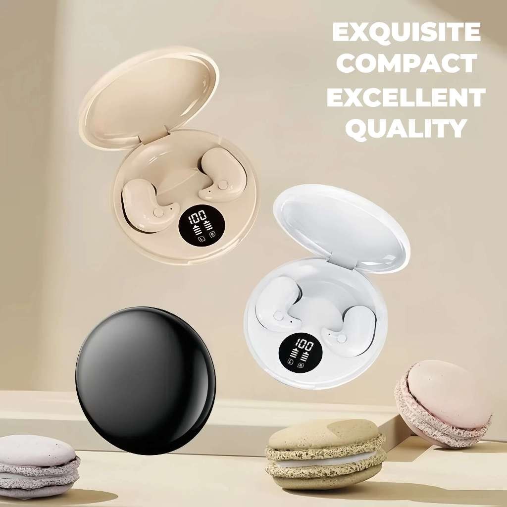 Y29 Sleeping Earbuds หูฟังไร้สายบลูทูธกันน้ําแบบพกพาและ Featherweight หูฟังในหูตัดเสียงรบกวน
