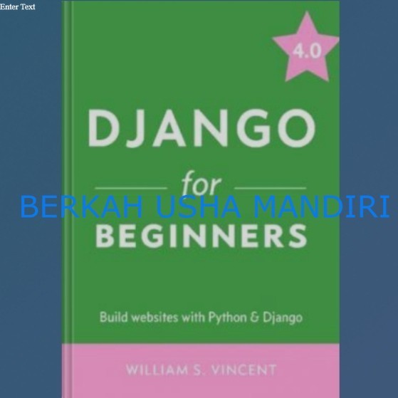 BOOK Django สําหรับผู้เริ่มต้นสร้างเว็บไซต์ด้วย Python & Django 4.0