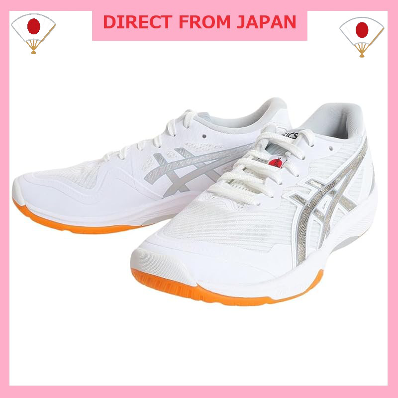 ASICS Volleyball Shoes ROTE JAPAN LYTE FF 3 1053A060.100 (White×Silver/27.0/Men's, Lady's)