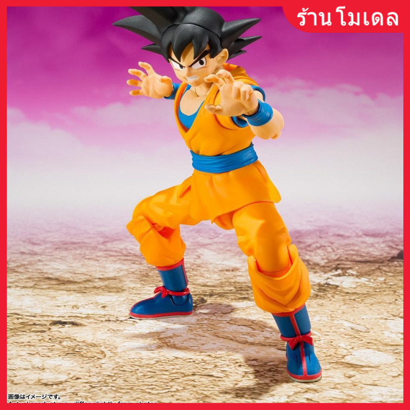 [ในสต็อก] Bandai SHF Dragon Ball Son Goku DAIMA สามารถเคลื่อนย้ายได้ ไม่มีการรับประกัน ไม่มีบริการหล
