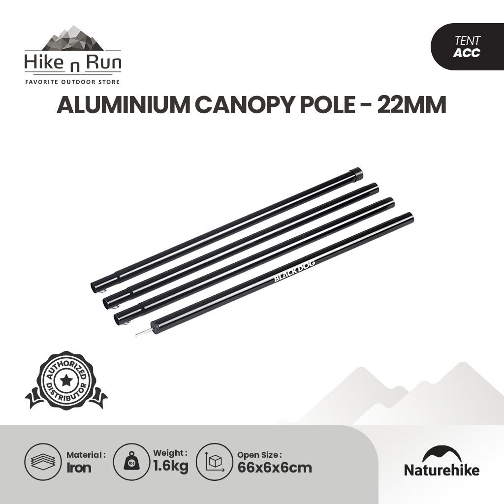 เสาหลังคา Blackdog BD-TMPJ002 (2.4M) เสาเหล็ก