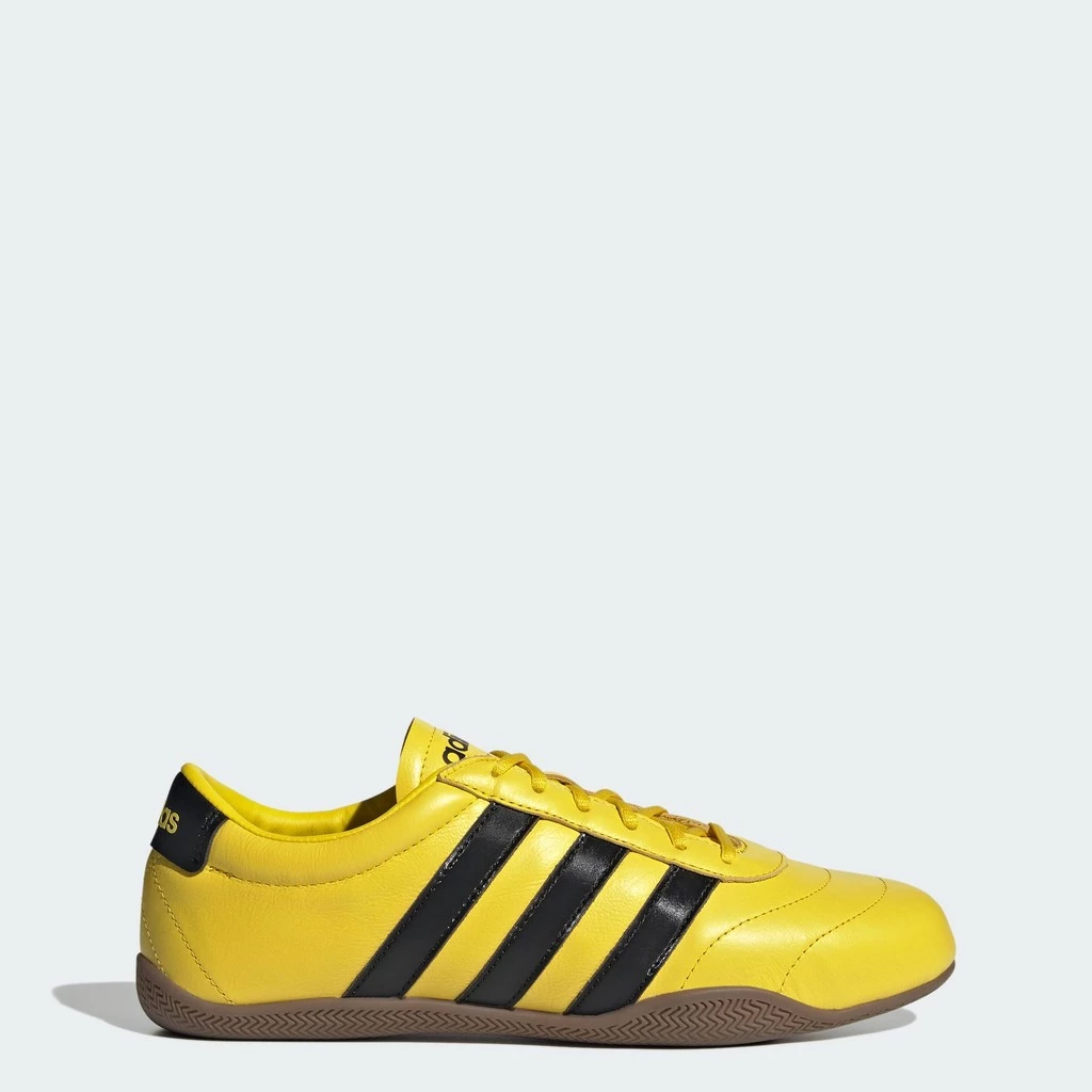 adidas ไลฟ์สไตล์ รองเท้า Grand Court Lo ผู้หญิง สีเหลือง JQ9693