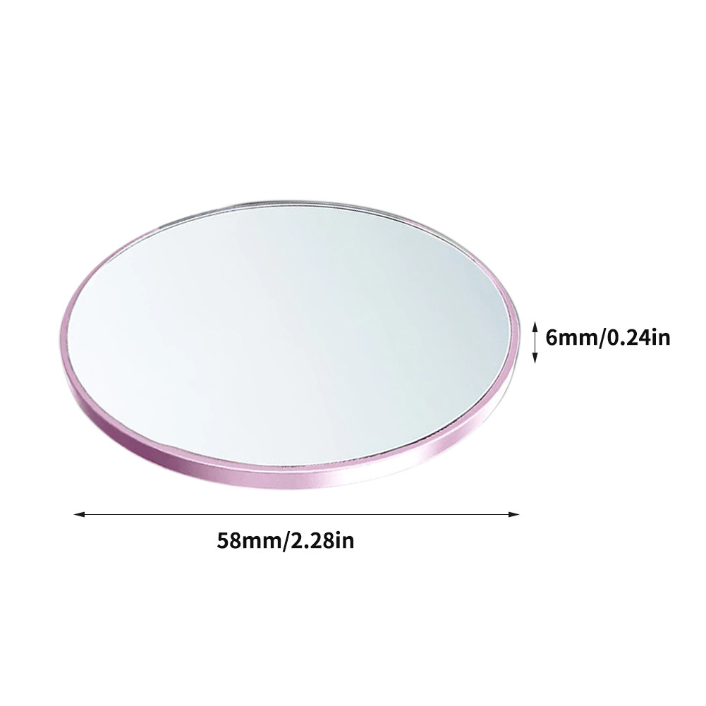 Universal แบบพกพากล้องด้านหลัง Selfie Mirror ฐานแม่เหล็กพร้อมแผ่นแม่เหล็กสําหรับเซลฟี่มุมกว้าง Vlogging - รูปที่ 2