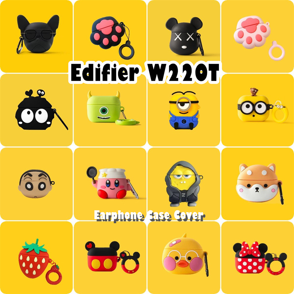 READY STOCK!นําไปใช้กับ Edifier W220T เคส Case เคสหูฟัง การ์ตูนสร้างสรรค์ ซิลิโคนนุ่ม เคส เคสหูฟัง N