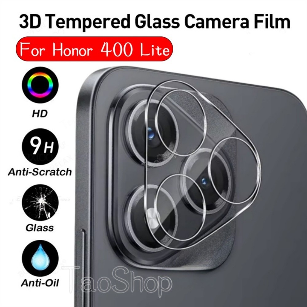 3D เลนส์กล้องกระจกนิรภัยเต็มรูปแบบป้องกันฟิล์มสําหรับ Honor 400 Lite pro 400Lite 400pro Honor400 Lit