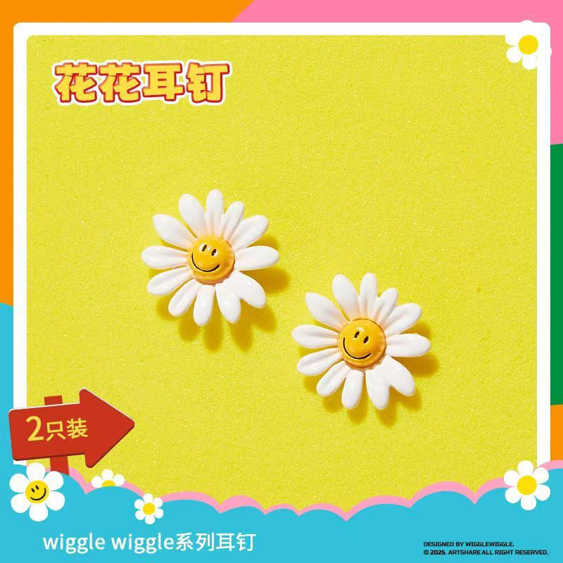 Miniso wiggle wiggle ต่างหูกระดิกคู่