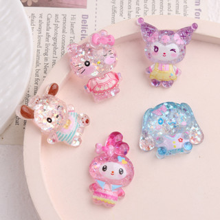 [3 #] การ์ตูน ทําเอง เรซิ่นอุปกรณ์เสริมเครื่องประดับ เต็มไปด…