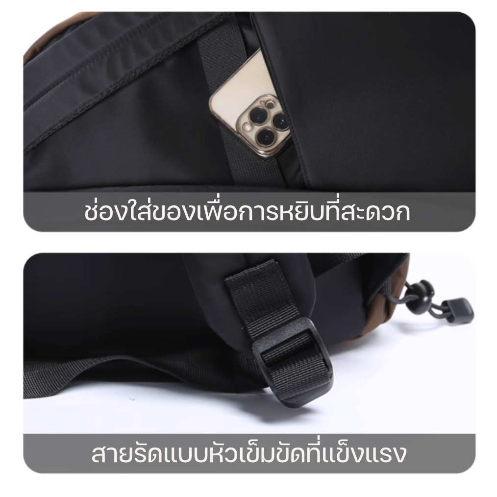 Truffle TFLD Travel Bag 2025 กระเป๋าเป้สะพายหลังสำหรับ Macbook Pro 14-16