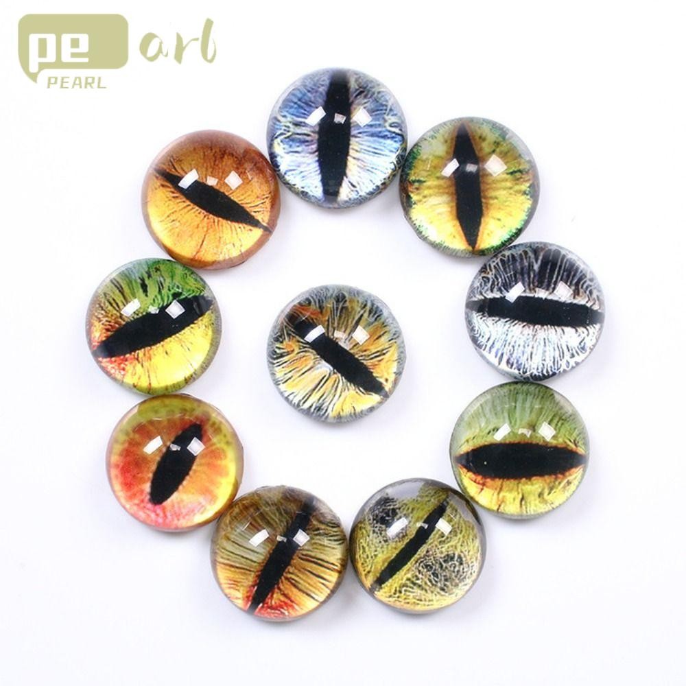 ไข่มุก 20ชิ้น/10คู่หุ่นคริสตัลตา,คริสตัลพลาสติกตางานฝีมือตา,6มิลลิเมตร-20มิลลิเมตรหมีสัตว์อุปกรณ์ ทําเอง ตุ๊กตาอุ