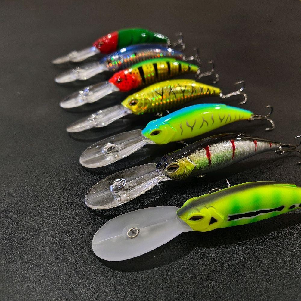 Long Shot Floating Minnow 8.5 ซม./17.5g Fishing Lure Umpan Tiruan Gewang Siakap Killer Haruan