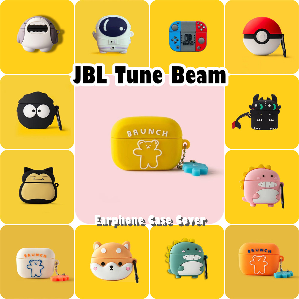 In StockFor JBL Tune Beam Case Casing Soft Silicone Headphone Case Innovation Cartoon