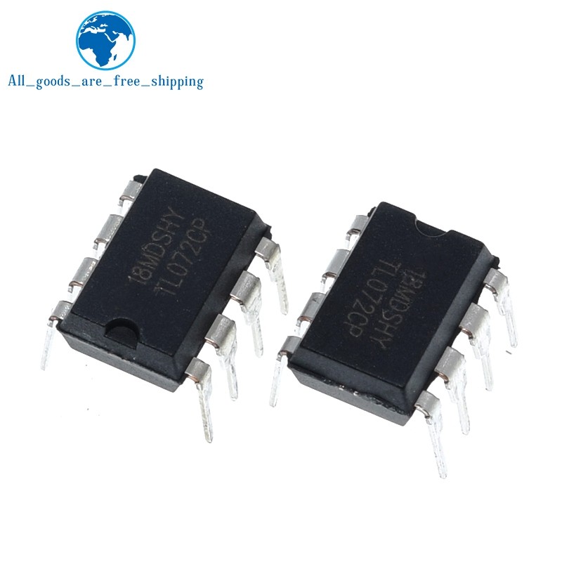 10PCS TL072CP TL072 TL072CN สําหรับโมดูลไฟ