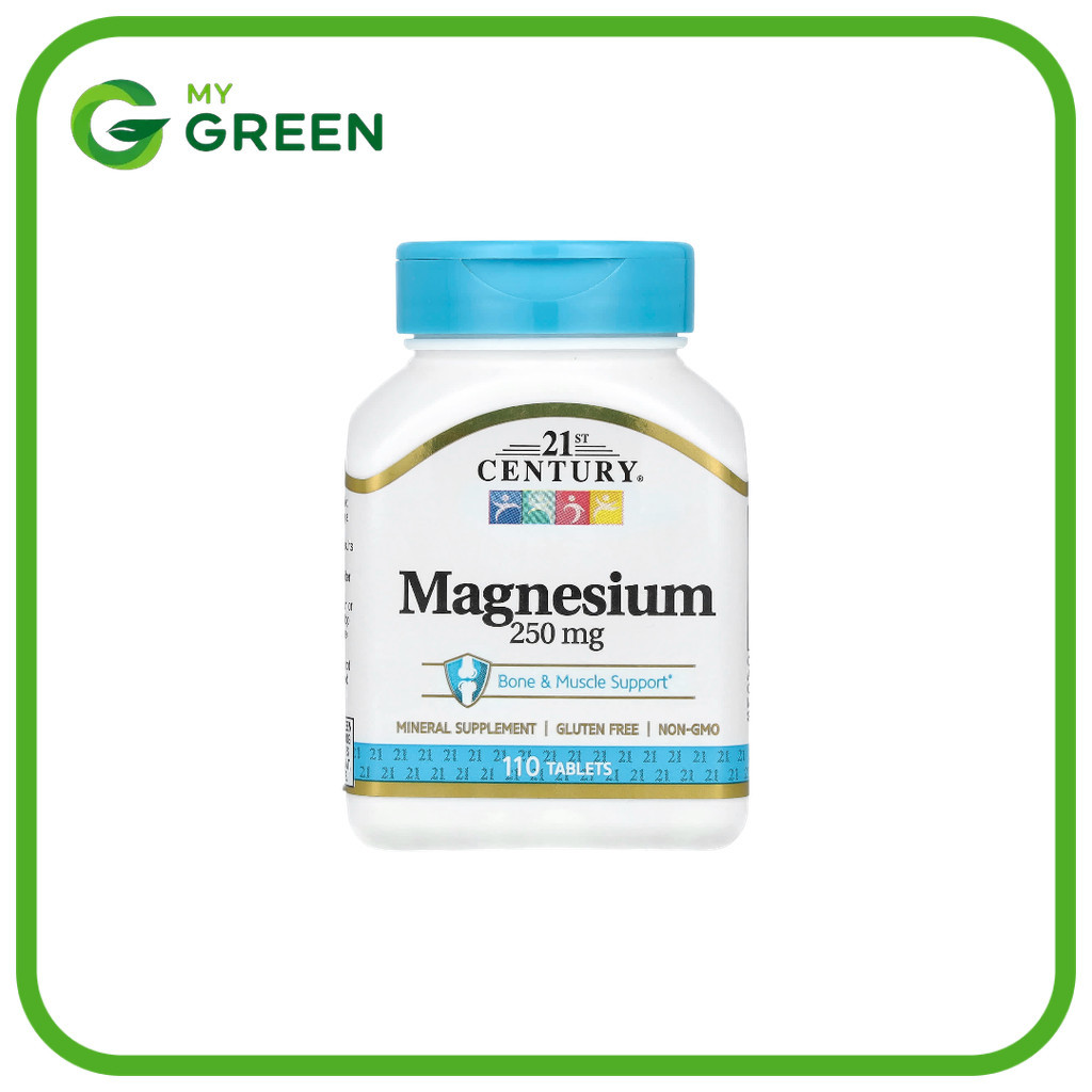 21st Century, Magnesium, 250 mg, 110 Tablets