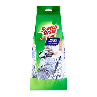 สก๊อตช์ไบรต์ 3M เมจิกม็อบ รีฟิล แพ็คคู่ 2 ชิ้น Scotch Brite Magic Mop Refill x2