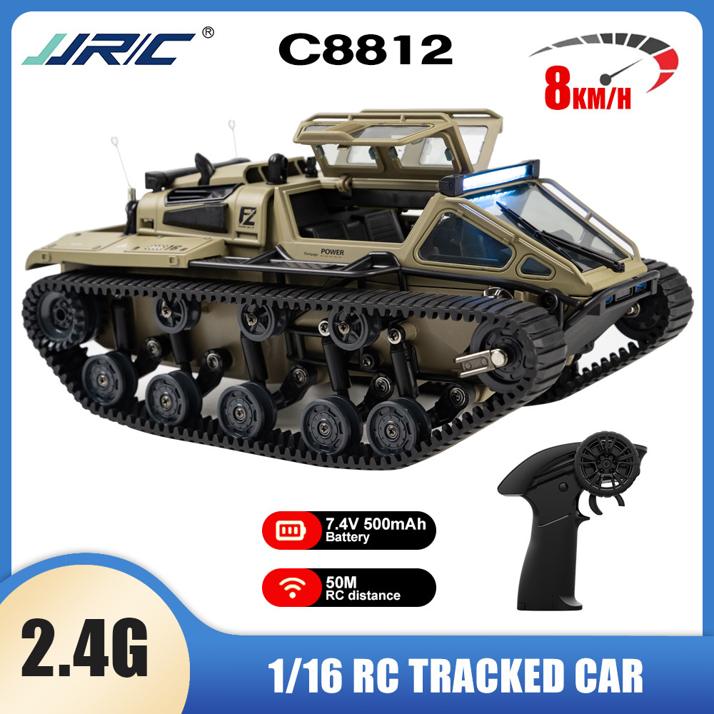 Jjrc C8812 1:16 Drift Crawler รถ 13 โหมดแสงสําหรับแผนที่ทุ่งหญ้า Snowfields